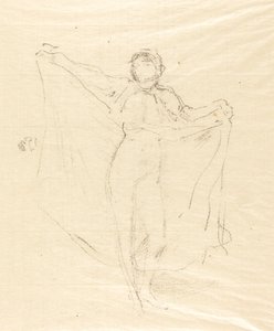 La Danseuse: A Study of the Nude, c. 1891. de James Abbott McNeill Whistler