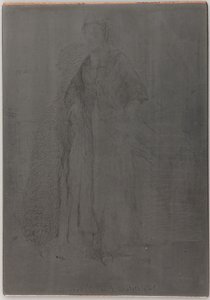 La Mere Gerard. Um dos Doze Etchings da Natureza, 1857-1858. de James Abbott McNeill Whistler