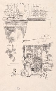 O fruto da Rue de Grenelle, 1874. de James Abbott McNeill Whistler