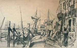Limehouse, 1859, 1904 de James Abbott McNeill Whistler