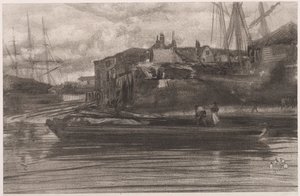 Limehouse, 1878. de James Abbott McNeill Whistler