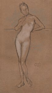 Nu pequeno, c1888 de James Abbott McNeill Whistler