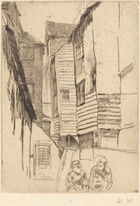 Little Smithfield, c. 1877. de James Abbott McNeill Whistler