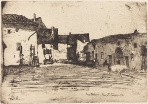 Liverdun, 1858. de James Abbott McNeill Whistler
