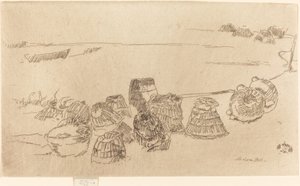 Lobster-Pots, c. 18801881. de James Abbott McNeill Whistler