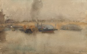 Ponte de Londres, 1881. de James Abbott McNeill Whistler