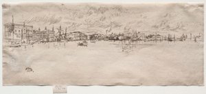 Veneza longa. de James Abbott McNeill Whistler