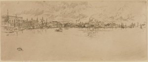 Longa Veneza, 1879-1880. de James Abbott McNeill Whistler