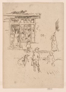 Mármores, c.1886-88 (água-forte; tinta sobre papel) de James Abbott McNeill Whistler