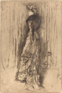 Matilde, em pé, c. 1873. de James Abbott McNeill Whistler