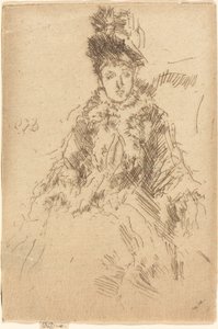 Miss Lenoir, c. 1887. de James Abbott McNeill Whistler