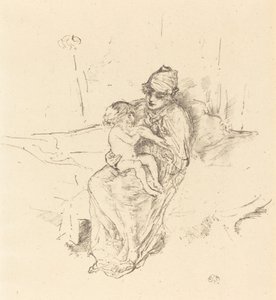 Mãe e filho, nº 1, 18911895. de James Abbott McNeill Whistler