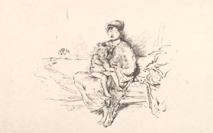 Mãe e filho, nº 2, 1890. de James Abbott McNeill Whistler