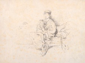 Mãe e Filho, nº 2, 1896. de James Abbott McNeill Whistler