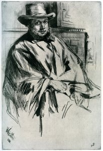 Sr. Mann, 1860 1904. de James Abbott McNeill Whistler