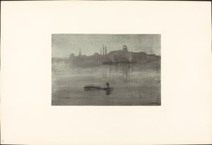 Nocturno, 18781887. de James Abbott McNeill Whistler