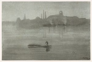 Nocturno, 1878. de James Abbott McNeill Whistler