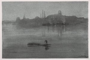 Noturno, 1878. de James Abbott McNeill Whistler