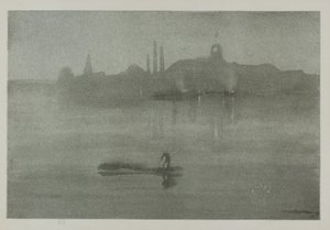 Noturno, 1878, publicado em 1887 de James Abbott McNeill Whistler