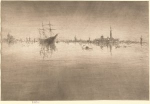 Nocturno, 18791880. de James Abbott McNeill Whistler