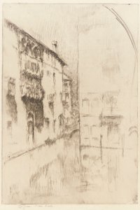 Nocturno: Palácios, 1879-1880. de James Abbott McNeill Whistler