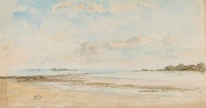 Nota em Azul e OpalJersey, 1881. de James Abbott McNeill Whistler