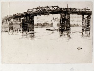 Old Battersea Bridge de James Abbott McNeill Whistler