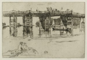 Ponte Old Putney de James Abbott McNeill Whistler