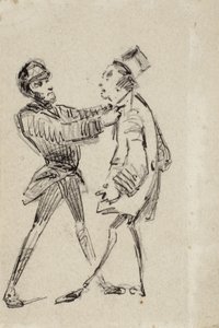 Policial e cidadão de James Abbott McNeill Whistler