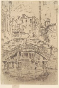 Ponte Piovan, 1879-1880. de James Abbott McNeill Whistler