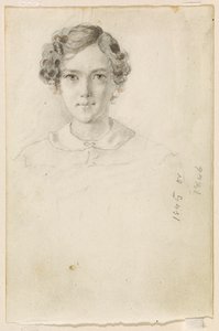 Retrato de Whistler, 1845 ou 1846. de James Abbott McNeill Whistler
