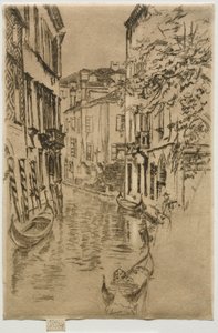 Canal quieto. de James Abbott McNeill Whistler