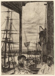 Rotherhithe, 1860. de James Abbott McNeill Whistler