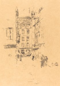 Rua Furstenburg, 1894. de James Abbott McNeill Whistler