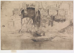São Biagio, 1879-1880. de James Abbott McNeill Whistler