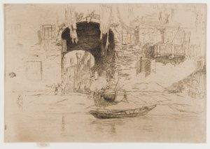São Biagio, 1879-1880. de James Abbott McNeill Whistler