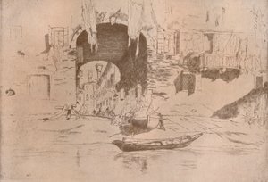 San Biagio, c1879, 1904 de James Abbott McNeill Whistler