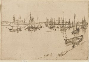 São Jorge, 1879-1880. de James Abbott McNeill Whistler