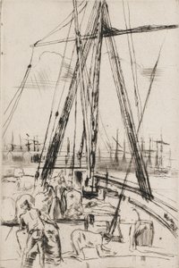Expedição em Liverpool, 1867. de James Abbott McNeill Whistler