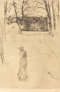Speke Hall, No.1, 1870. de James Abbott McNeill Whistler