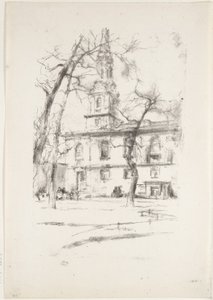 St. Giles-in-the-Fields, 1896 de James Abbott McNeill Whistler