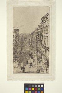 St. James Street (gravura) de James Abbott McNeill Whistler