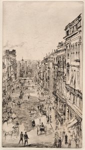 Rua St. James. de James Abbott McNeill Whistler
