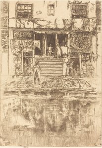 Steps, Amsterdã, 1889. de James Abbott McNeill Whistler