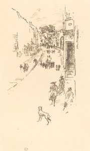 Domingo, Lyme Regis, 1895. de James Abbott McNeill Whistler
