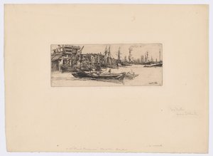 Armazéns Thames de James Abbott McNeill Whistler