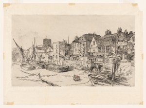 O "Adão e Eva", Old Chelsea de James Abbott McNeill Whistler