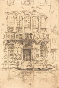 A Varanda, 18791880. de James Abbott McNeill Whistler