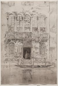 A varanda, c. 1880 de James Abbott McNeill Whistler
