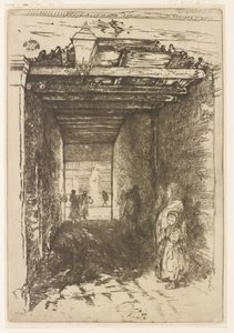 Os mendigos de James Abbott McNeill Whistler
